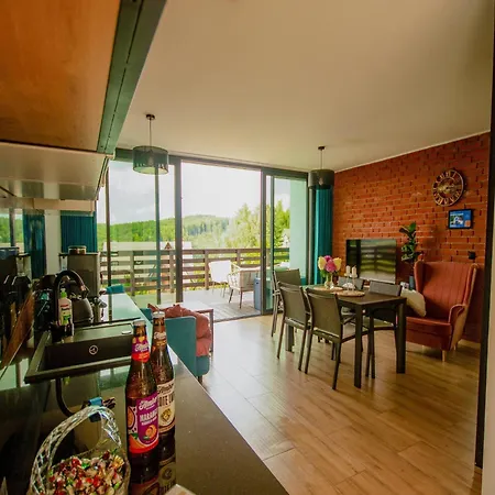 別荘 A Comfortable House In Kashubia For 7 People