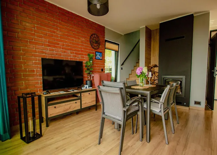 別荘 A Comfortable House In Kashubia For 7 People